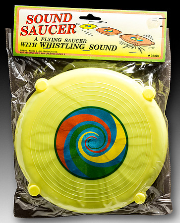 Arkin A-OK Products—Sound Saucer—Yellow—Package
