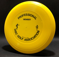PDGA Member Disc—Wham-O 50 Mold—Yellow Blank
