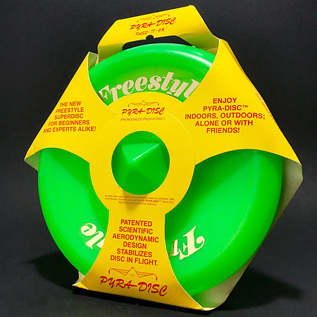 Positive Pyramids—PYRA-DISC—Freestyle—Green—Packaged