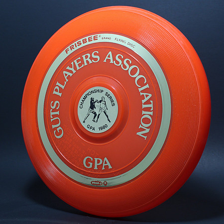 GPA—GPA 1980 Label—Wham-O 15 Mold—9th Style—Gold TMB