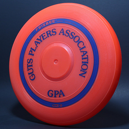 GPA—Wham-O 15 Mold—9th Style—Fire Orange—Blue TMB