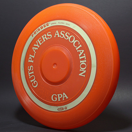 GPA—Wham-O 15 Mold—9th Style—Fire Orange—Gold TMB