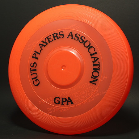 GPA—Wham-O 15 Mold—9th Style—Fire Orange—Black