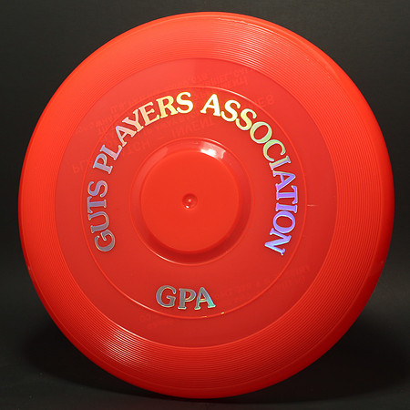 GPA—Wham-O 15 Mold—9th Style—Fire Orange—CD Silver