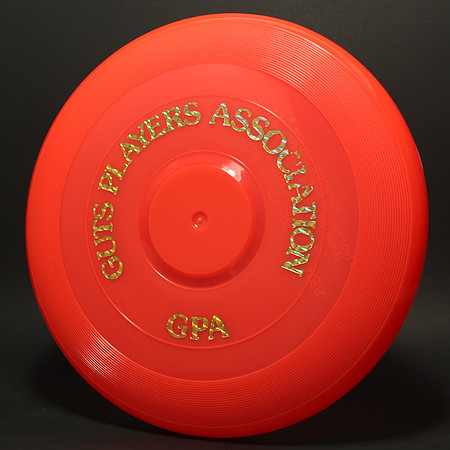 GPA—Wham-O 15 Mold—9th Style—Fire Orange—Diffraction Gold