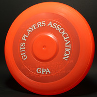 GPA—Wham-O 15 Mold—9th Style—Fire Orange—Matte Silver
