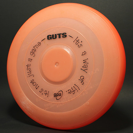 GPA—Way of Life—Wham-O 15 Mold—9th Style—Fire Orange—Black