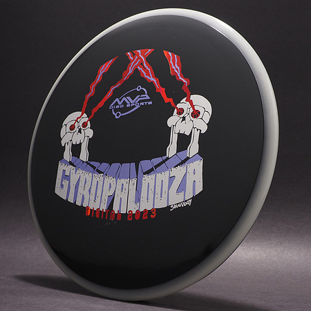 Crave, Eclipse R2 Neutron—2023 Gyropalooza—Glow, Black—Metallic Red, Metallic Purple, White