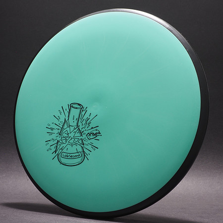 Atom, Fission—Lab Second—Black, Turquoise—Black