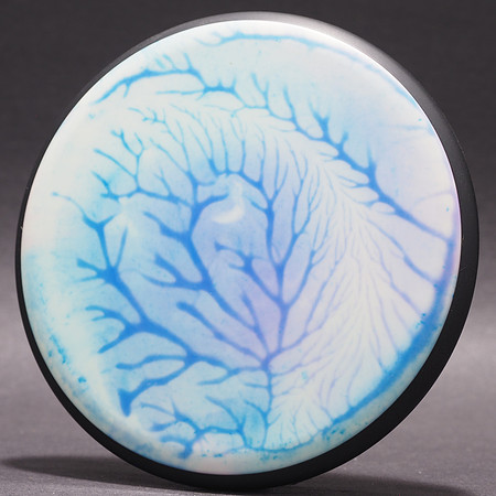 Unknown/Anonymous—Bloodshot Eye—MVP Nano Mini—Blue-Purple Swirl, Black—Blue Art