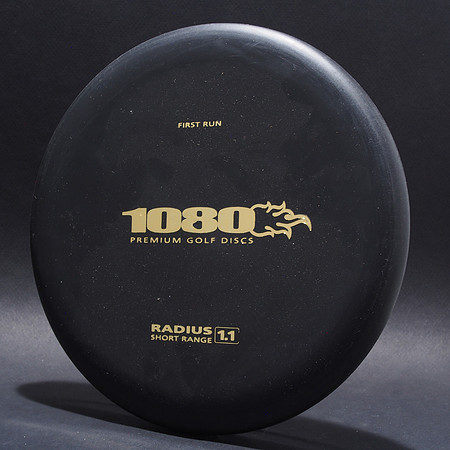 1080—Radius Short Range, 1.1 First Run—Black—Gold