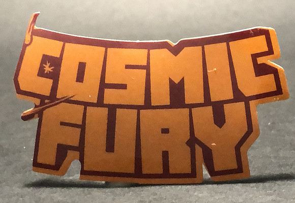 Cosmic Fury—Red, Orange