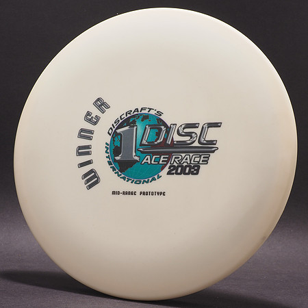 Ace Race, 2003—Discraft Breeze—Winner—White—Black, Gray, Turquoise