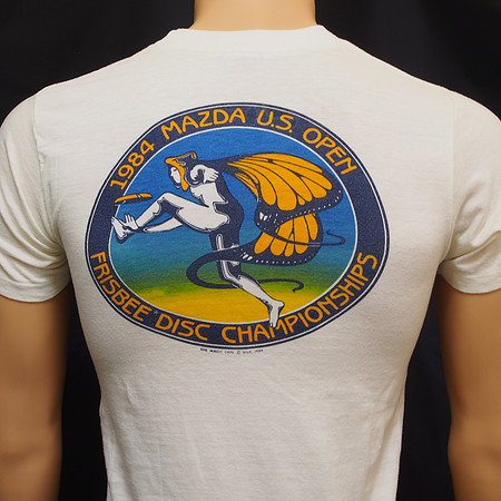 1984 US Open—Shirt—Men's Competitor—Off-white—Multicolor—Back