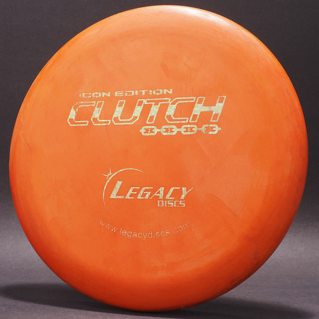 Clutch, Icon—Orange—Gold Checkered