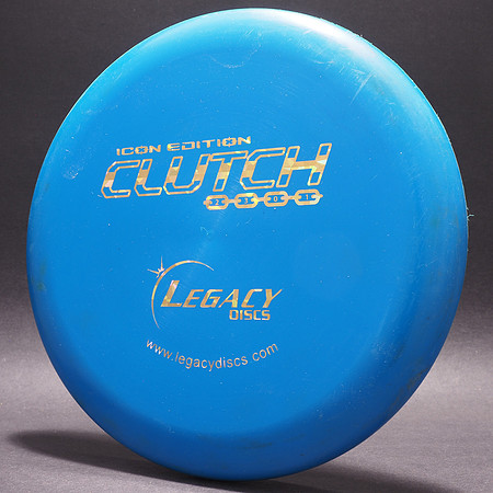 Clutch, Icon—Blue—Gold Shatter