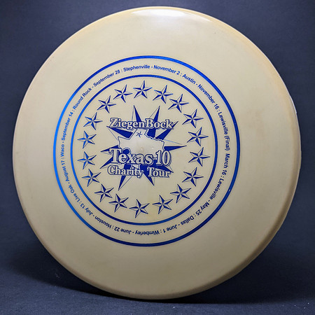 ZiegenBock Texas 10 Charity Tour, 2002—Innova Classic Roc—Off-white—Metallic Blue