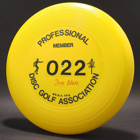 PDGA Member Disc—Wham-O 40 Mold—Donn Blake #022