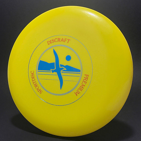 Sky-Pro—Premium Sportdisc—Yellow—Metallic Blue, Metallic Red