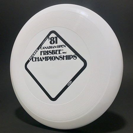 1981 Canadian Open (10th)—Wham-O 41 Mold—White—Black