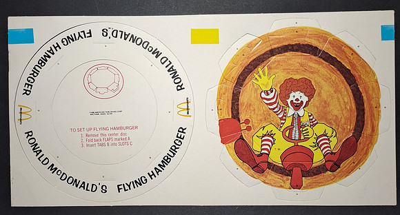 American Publishing Corp.—Ronald McDonald's Flying Hamburger—Paper
