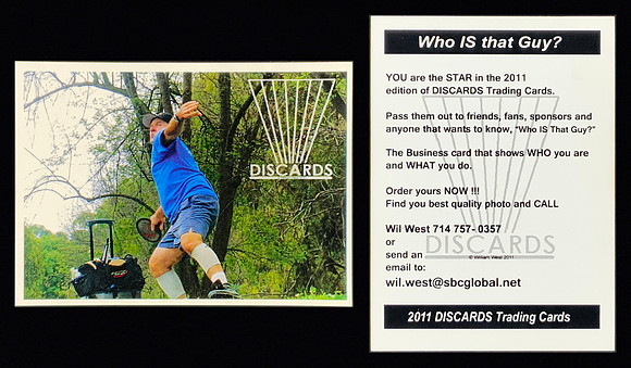 2011—DISCards Promo—#NNO—Who IS that Guy