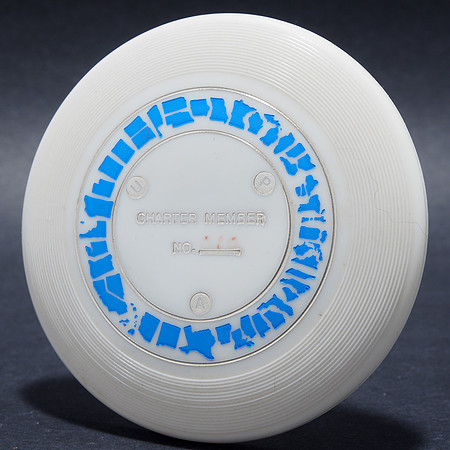 UPA—Charter Member #010—Wham-O Minl—White—Copper, Blue