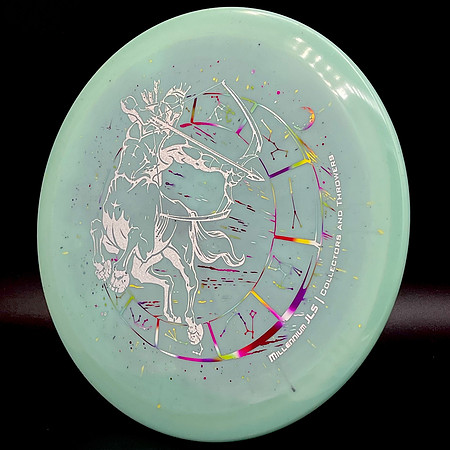 Millennium JLS Collectors and Throwers—JLS Centaur—Turquoise—Silver, Rainbow