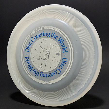 (Retail/Fastback) Disc Covering the World—Unpigmented—Silver, Metallic Blue—FB6 Mold