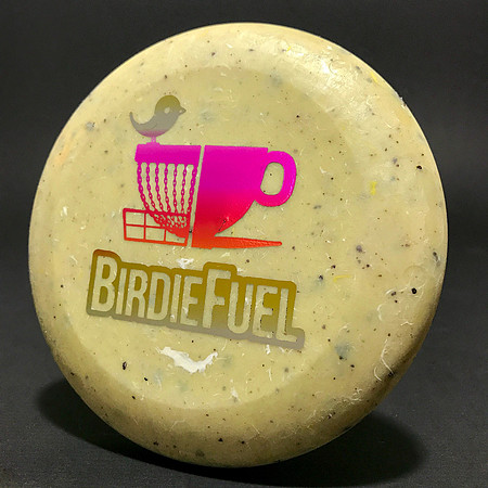 Birdie Fuel—Zing Mini Cozmo—Yellow Speckled—Metallic Rainbow