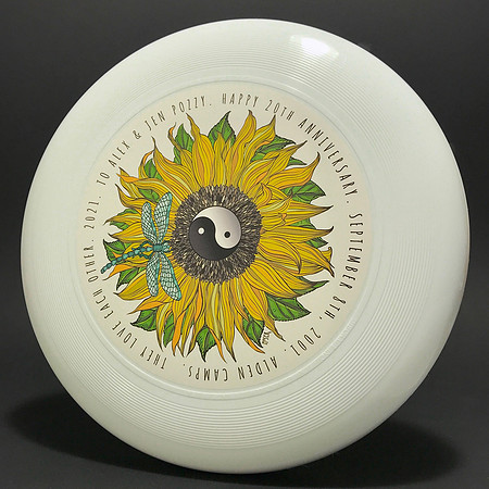 Alex & Jen Pozzy Anniversary—Discraft Ultra-Star—White—Supercolor