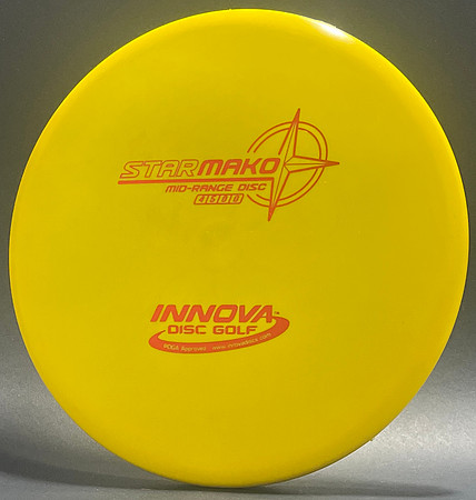 Mako, Star—Mini Innova Star, Swoosh—Yellow—Metallic  Red