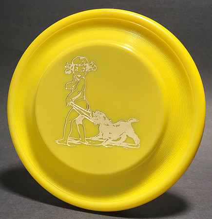 Coppertone–Wham-O FB1 Mold Square Top—Yellow—Gold