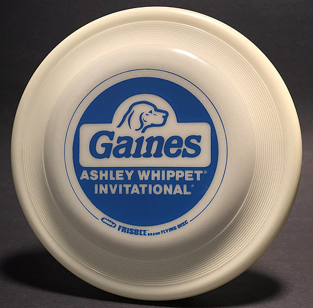 Ashley Whippet Invitational—Wham-O FB22 Mold—Blue
