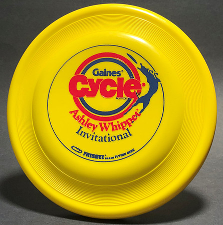 Ashley Whippet Invitational—Wham-O FB19 Mold—Red, Blue