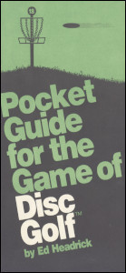 Pocket Guide for Disc Golf—1982