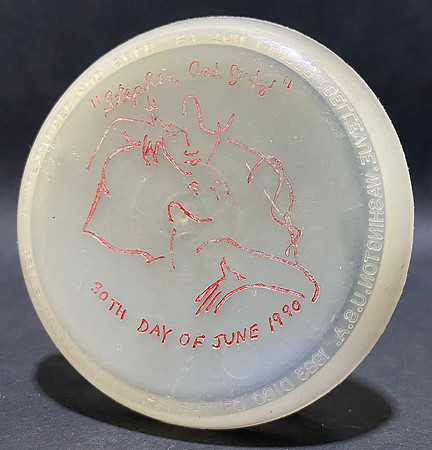 "Steven and Judy" Wedding—SportFlyers Mini—Unpigmented—Metallic Red