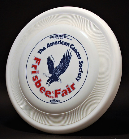 ACS Frisbee Fair—Wham-O FB3 Mold—White—Blue, Red—TMB