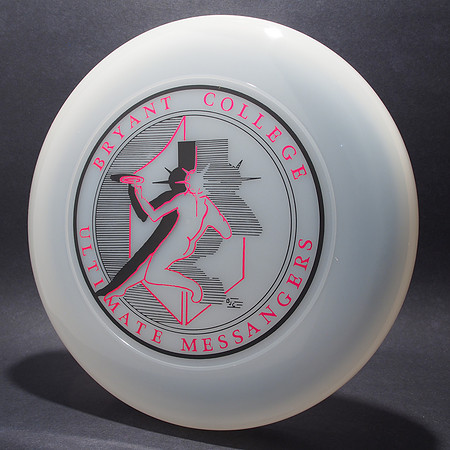 Bryant College Ult. Messangers—Discraft Sky-Styler—Unpig.—Black, Metallic Red