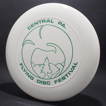 Central PA Flying Disc Festival—Discraft Sky-Styler—White—Green