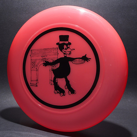 Angel Sanchez Personal Logo—Discraft Sky-Styler—Red—Black