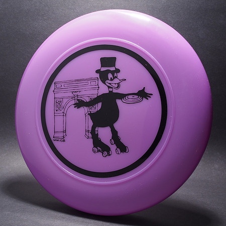 Angel Sanchez Personal Logo—Discraft Sky-Styler—Purple—Black