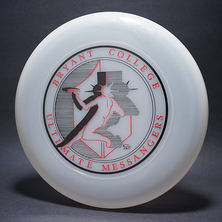 Bryant College Ult. Messangers—Discraft Sky-Styler—Unpigmented—Black, Red