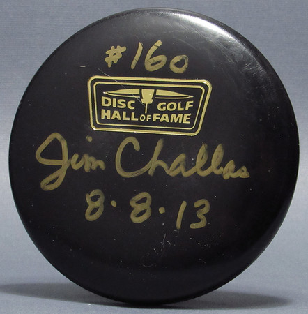Innova-Champion Mini—DG Hall of Fame Logo—Jim Challas Signature