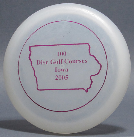 Little Flyer Mini—100 Disc Golf Course Iowa 2005—Metallic Magenta