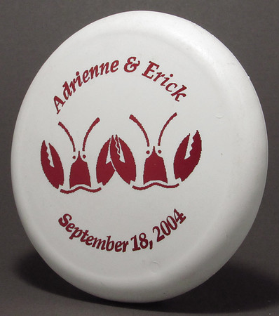 Adrienne & Erick—Little Flyer Mini—White—Metallic Red