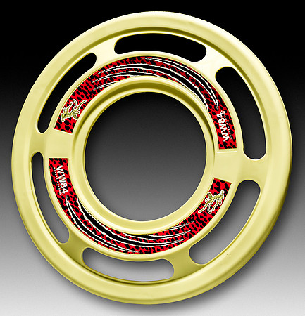 Burger King Corp.—Wonder Woman Flying Ring—Light Yellow