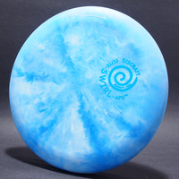 APX, Elite Swirl—Swirl—Blue-White Burst—Metallic Blue