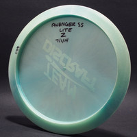 Avenger SS, Z-Lite—Team Discraft—Blue Swirl—Party Time—Bottom