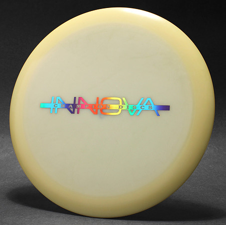 (Bar Stamps) Valkyrie, CE—Square Edge Bar—Cream—Metallic Rainbow